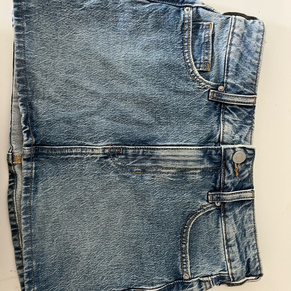 PacSun Blue Denim Mini Skirt